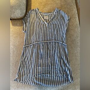 Rails Emma St. Germain Stripe Blouson Dress